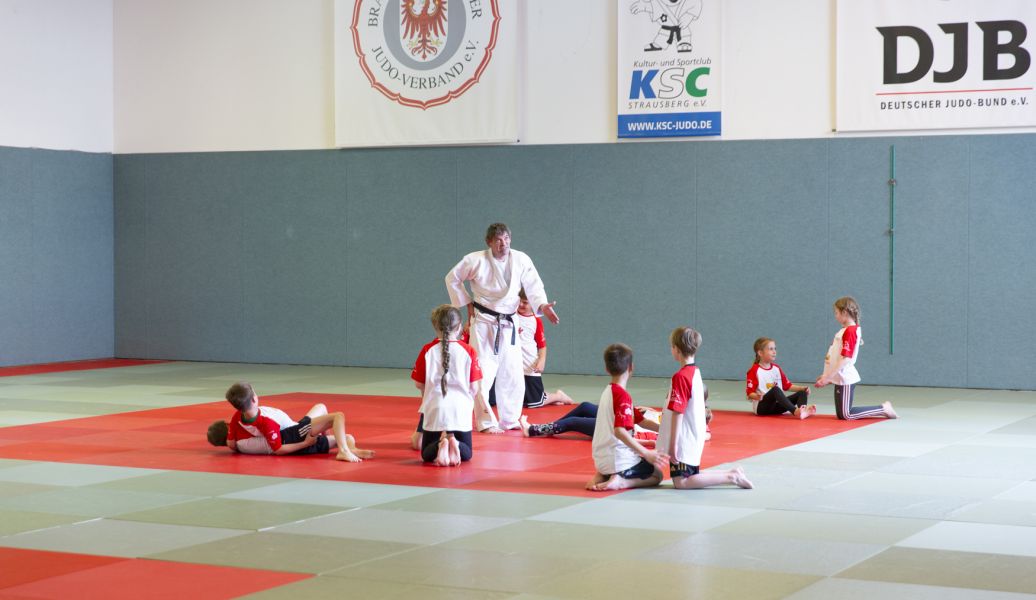 Talentiade in der Judohalle